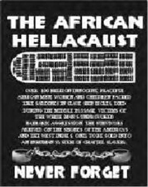 African Hellacaust Tee Shirt