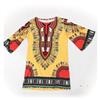 Traditional Print Dashiki Dress Black