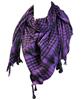 Purple & Black Arab Scarf