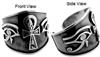 Ankh & Eye of Horus Cuff