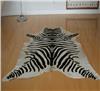 Zebra Hide Rug (Off White)