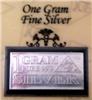 1 Gram Silver Bar