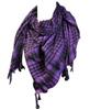 Purple & Black Arab Scarf