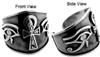 Ankh & Eye of Horus Cuff