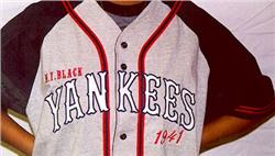 new york black yankees jersey